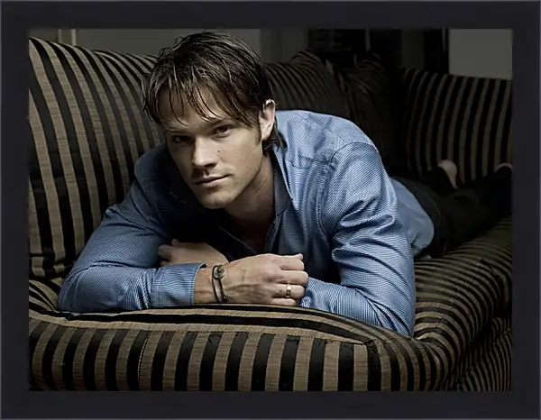 Картина в раме - Джаред Падалеки. Jared Padalecki Картина в раме - Джаред Падалеки. Jared Padalecki