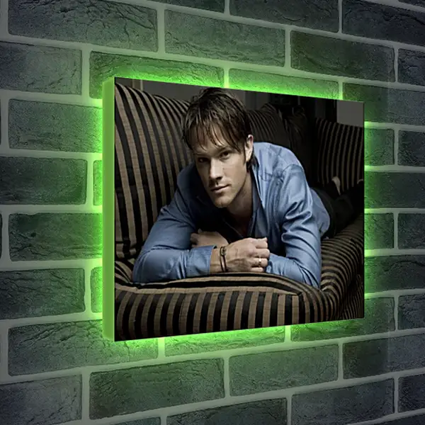 Лайтбокс световая панель - Джаред Падалеки. Jared Padalecki Лайтбокс световая панель - Джаред Падалеки. Jared Padalecki