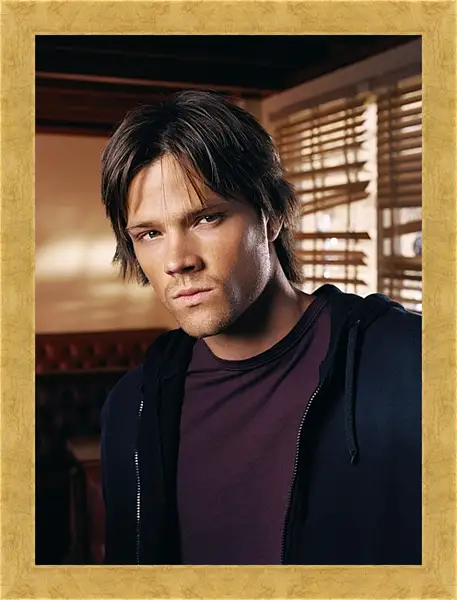 Картина в раме - Джаред Падалеки. Jared Padalecki Картина в раме - Джаред Падалеки. Jared Padalecki