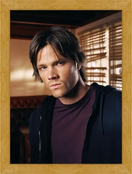 Картина в раме - Джаред Падалеки. Jared Padalecki Картина в раме - Джаред Падалеки. Jared Padalecki