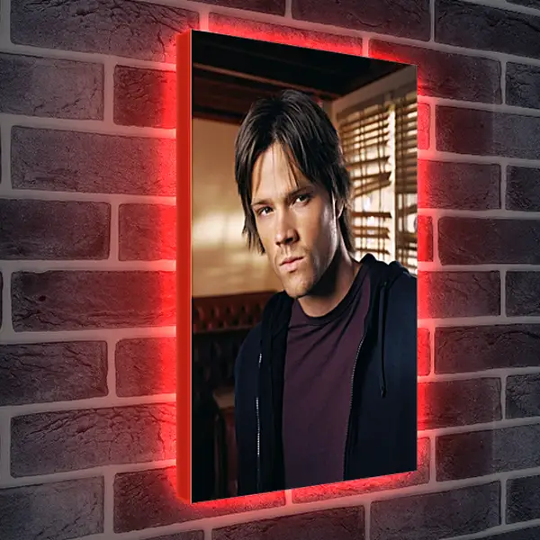 Лайтбокс световая панель - Джаред Падалеки. Jared Padalecki Лайтбокс световая панель - Джаред Падалеки. Jared Padalecki