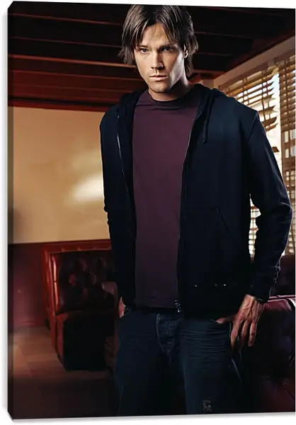 Постер на подрамнике - Джаред Падалеки. Jared Padalecki Постер на подрамнике - Джаред Падалеки. Jared Padalecki