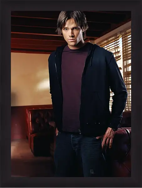 Картина в раме - Джаред Падалеки. Jared Padalecki Картина в раме - Джаред Падалеки. Jared Padalecki