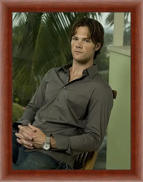 Картина в раме - Джаред Падалеки. Jared Padalecki Картина в раме - Джаред Падалеки. Jared Padalecki