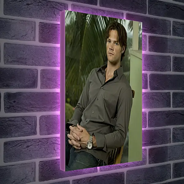 Лайтбокс световая панель - Джаред Падалеки. Jared Padalecki Лайтбокс световая панель - Джаред Падалеки. Jared Padalecki