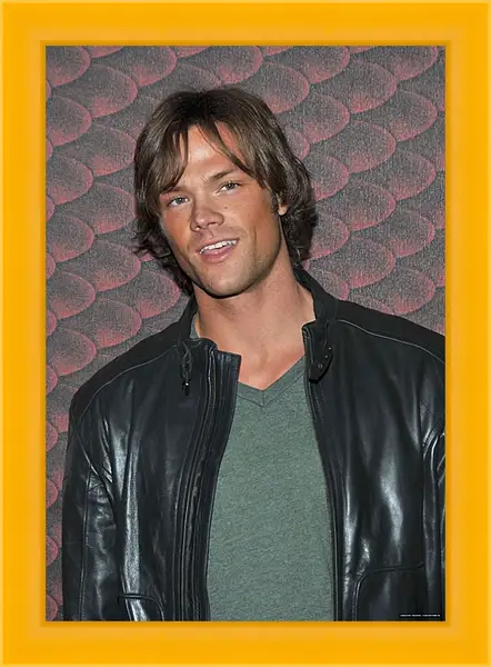 Картина в раме - Джаред Падалеки. Jared Padalecki Картина в раме - Джаред Падалеки. Jared Padalecki