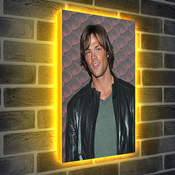 Лайтбокс световая панель - Джаред Падалеки. Jared Padalecki Лайтбокс световая панель - Джаред Падалеки. Jared Padalecki