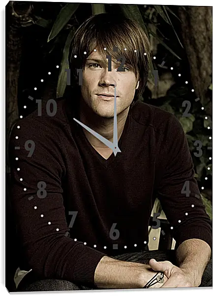 Часы картина - Джаред Падалеки. Jared Padalecki Часы картина - Джаред Падалеки. Jared Padalecki