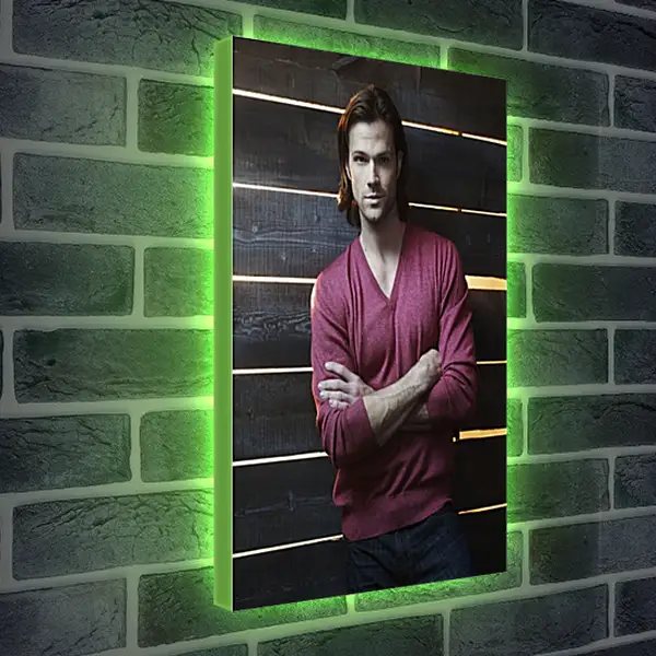 Лайтбокс световая панель - Джаред Падалеки. Jared Padalecki Лайтбокс световая панель - Джаред Падалеки. Jared Padalecki
