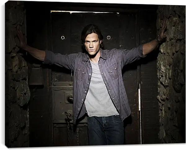 Постер на подрамнике - Джаред Падалеки. Jared Padalecki Постер на подрамнике - Джаред Падалеки. Jared Padalecki