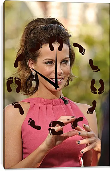 Часы картина - Кейт Бекинсейл. Kate Beckinsale Часы картина - Кейт Бекинсейл. Kate Beckinsale