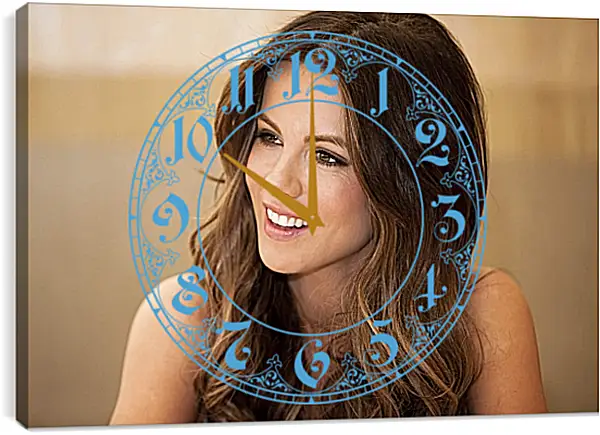 Часы картина - Кейт Бекинсейл. Kate Beckinsale Часы картина - Кейт Бекинсейл. Kate Beckinsale