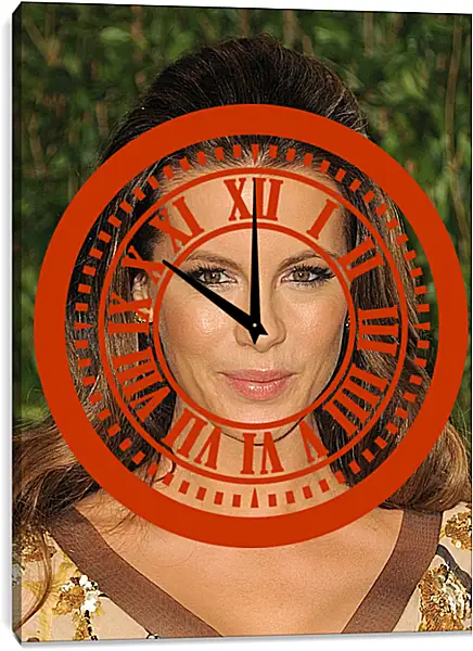 Часы картина - Кейт Бекинсейл. Kate Beckinsale Часы картина - Кейт Бекинсейл. Kate Beckinsale