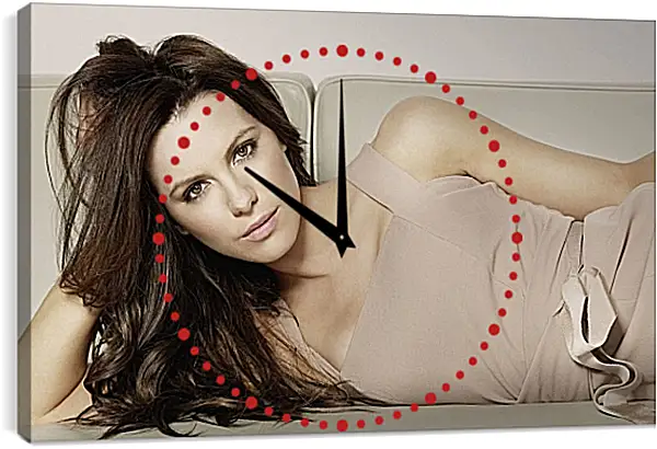 Часы картина - Кейт Бекинсейл. Kate Beckinsale Часы картина - Кейт Бекинсейл. Kate Beckinsale
