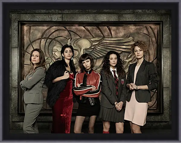 Картина в раме - Бумажный дом. La casa de papel Картина в раме - Бумажный дом. La casa de papel