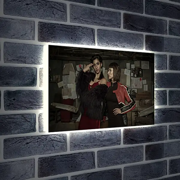 Лайтбокс световая панель - Бумажный дом. La casa de papel Лайтбокс световая панель - Бумажный дом. La casa de papel