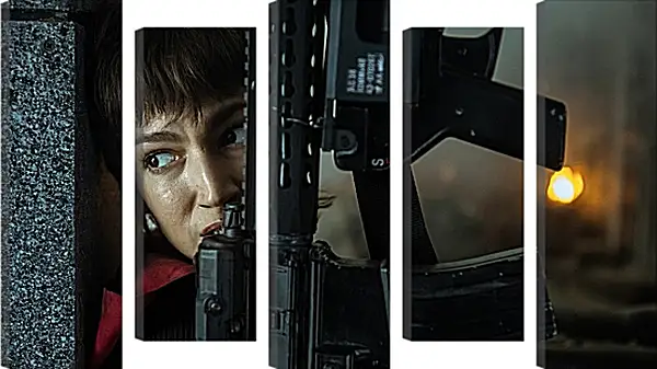Модульная картина - Бумажный дом. La casa de papel Модульная картина - Бумажный дом. La casa de papel