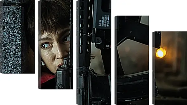 Модульная картина - Бумажный дом. La casa de papel Модульная картина - Бумажный дом. La casa de papel