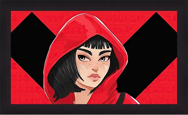 Картина в раме - Бумажный дом. La casa de papel Картина в раме - Бумажный дом. La casa de papel