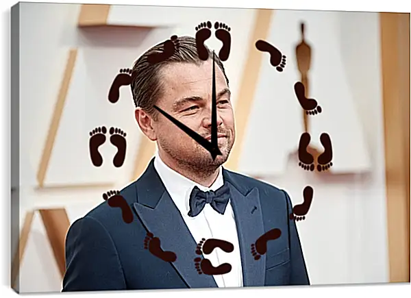 Часы картина - Леонардо Ди Каприо. Leonardo DiCaprio Часы картина - Леонардо Ди Каприо. Leonardo DiCaprio