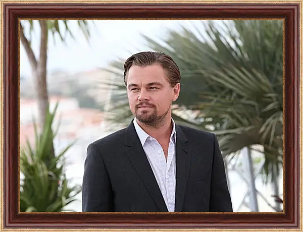 Картина в раме - Леонардо Ди Каприо. Leonardo DiCaprio Картина в раме - Леонардо Ди Каприо. Leonardo DiCaprio