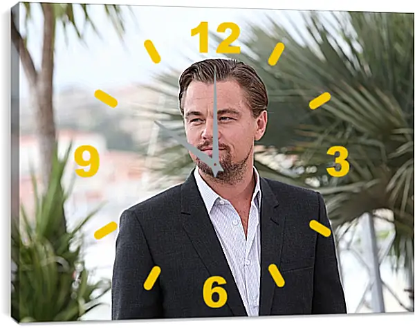Часы картина - Леонардо Ди Каприо. Leonardo DiCaprio Часы картина - Леонардо Ди Каприо. Leonardo DiCaprio