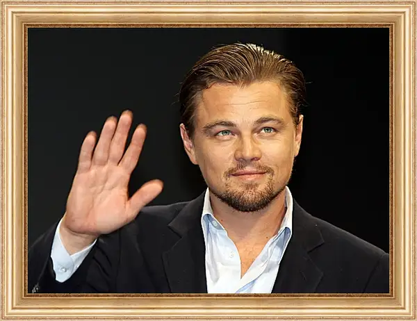 Картина в раме - Леонардо Ди Каприо. Leonardo DiCaprio Картина в раме - Леонардо Ди Каприо. Leonardo DiCaprio
