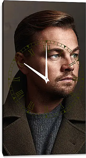 Часы картина - Леонардо Ди Каприо. Leonardo DiCaprio Часы картина - Леонардо Ди Каприо. Leonardo DiCaprio