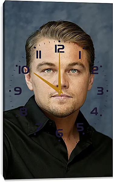 Часы картина - Леонардо Ди Каприо. Leonardo DiCaprio Часы картина - Леонардо Ди Каприо. Leonardo DiCaprio