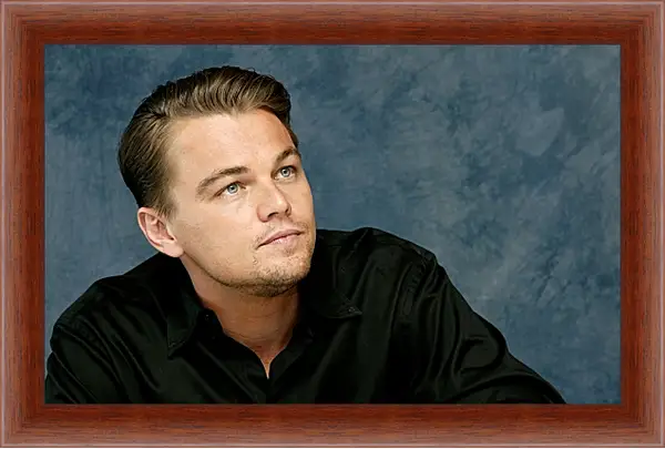 Картина в раме - Леонардо Ди Каприо. Leonardo DiCaprio Картина в раме - Леонардо Ди Каприо. Leonardo DiCaprio