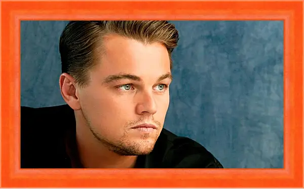 Картина в раме - Леонардо Ди Каприо. Leonardo DiCaprio Картина в раме - Леонардо Ди Каприо. Leonardo DiCaprio