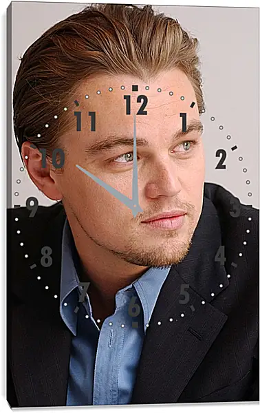 Часы картина - Леонардо Ди Каприо. Leonardo DiCaprio Часы картина - Леонардо Ди Каприо. Leonardo DiCaprio