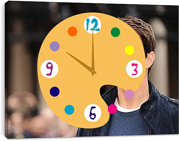 Часы картина - Том Круз. Tom Cruise Часы картина - Том Круз. Tom Cruise