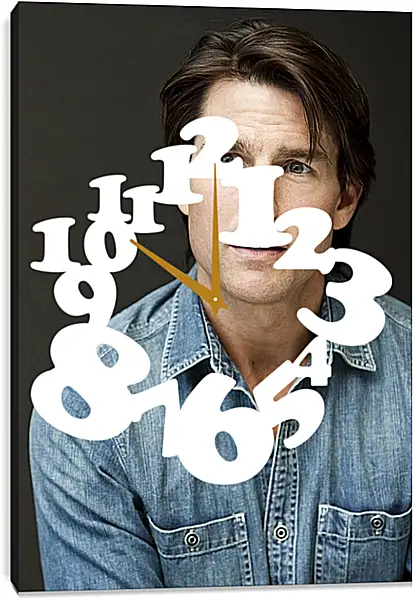 Часы картина - Том Круз. Tom Cruise Часы картина - Том Круз. Tom Cruise
