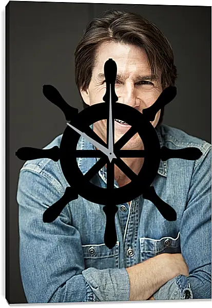 Часы картина - Том Круз. Tom Cruise Часы картина - Том Круз. Tom Cruise