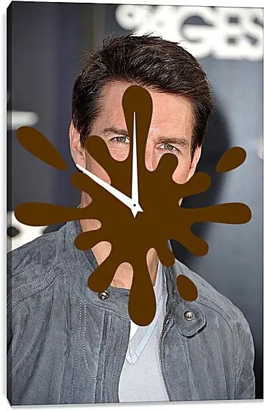 Часы картина - Том Круз. Tom Cruise Часы картина - Том Круз. Tom Cruise