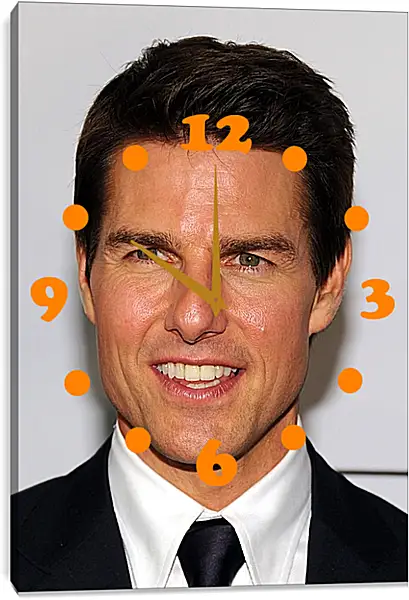 Часы картина - Том Круз. Tom Cruise Часы картина - Том Круз. Tom Cruise