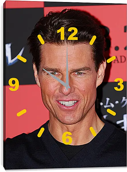 Часы картина - Том Круз. Tom Cruise Часы картина - Том Круз. Tom Cruise