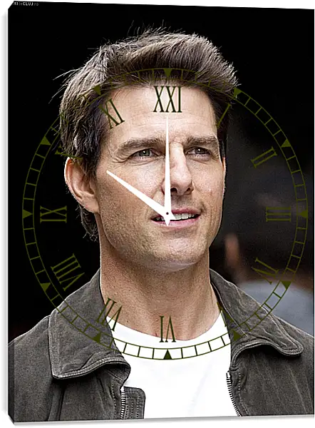 Часы картина - Том Круз. Tom Cruise Часы картина - Том Круз. Tom Cruise