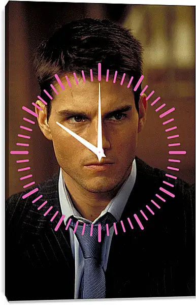 Часы картина - Том Круз. Tom Cruise Часы картина - Том Круз. Tom Cruise