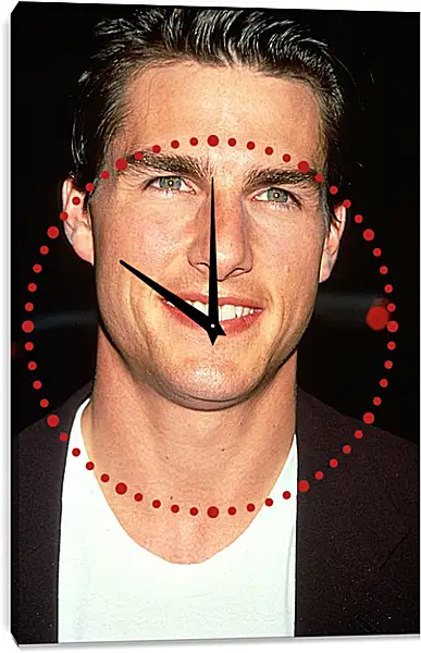 Часы картина - Том Круз. Tom Cruise Часы картина - Том Круз. Tom Cruise