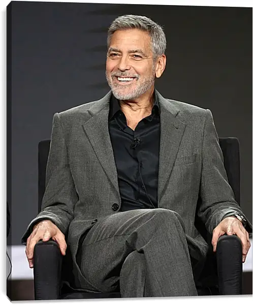 Постер на подрамнике - Джордж Клуни. George Clooney Постер на подрамнике - Джордж Клуни. George Clooney