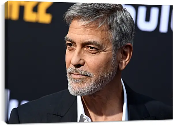 Постер на подрамнике - Джордж Клуни. George Clooney Постер на подрамнике - Джордж Клуни. George Clooney