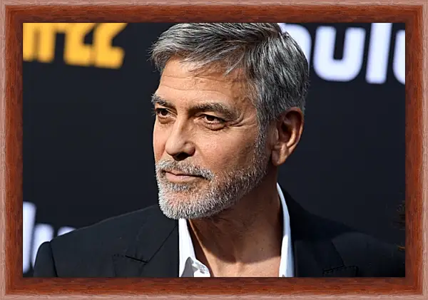 Картина в раме - Джордж Клуни. George Clooney Картина в раме - Джордж Клуни. George Clooney