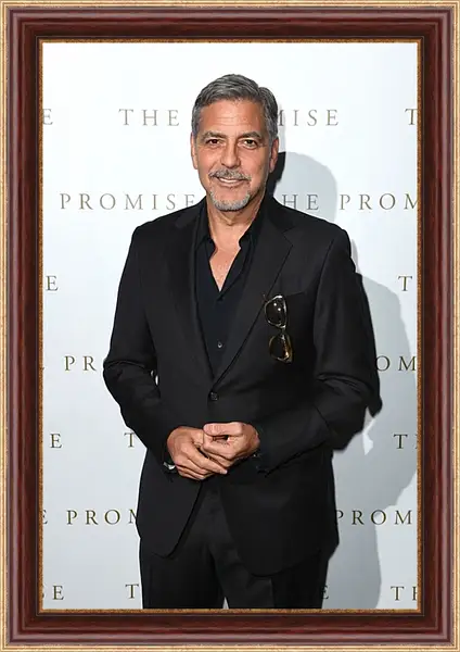 Картина в раме - Джордж Клуни. George Clooney Картина в раме - Джордж Клуни. George Clooney
