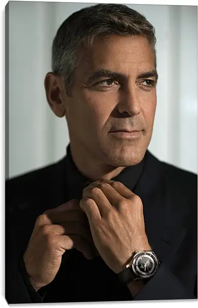 Постер на подрамнике - Джордж Клуни. George Clooney Постер на подрамнике - Джордж Клуни. George Clooney