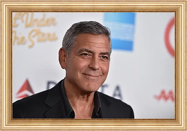 Картина в раме - Джордж Клуни. George Clooney Картина в раме - Джордж Клуни. George Clooney