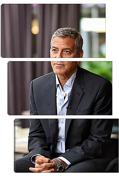 Модульная картина - Джордж Клуни. George Clooney Модульная картина - Джордж Клуни. George Clooney