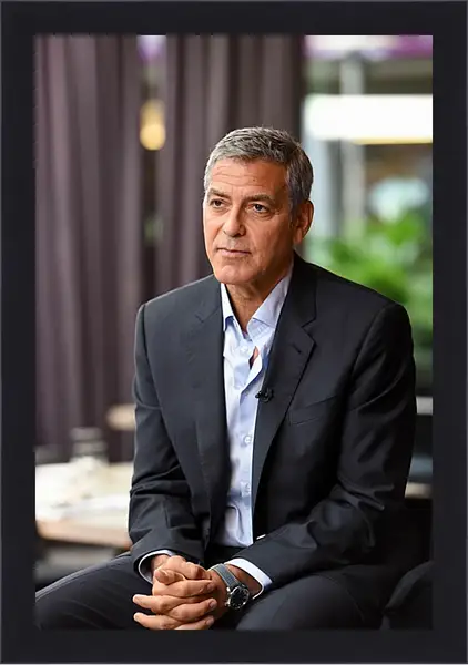 Картина в раме - Джордж Клуни. George Clooney Картина в раме - Джордж Клуни. George Clooney