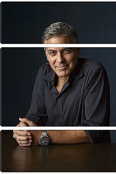Модульная картина - Джордж Клуни. George Clooney Модульная картина - Джордж Клуни. George Clooney